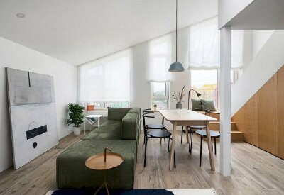 Căn hộ gác mái gây thương nhớ bởi vẻ đẹp hiện đại dù diện tích chỉ vỏn vẹn 30m²